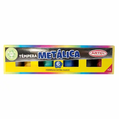 TEMPERA METALICA 6 ARTEL
