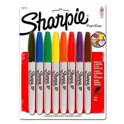 MARCADOR SHARPIE 8 UN CLASICO