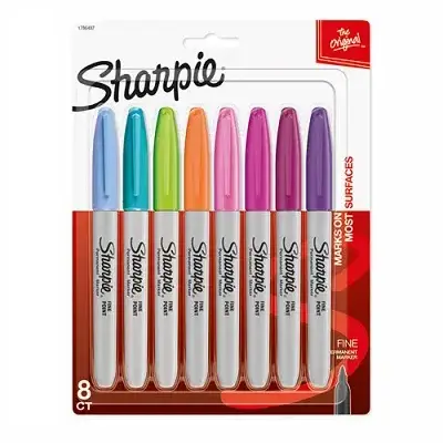 MARCADOR SHARPIE 8 UN FASHION