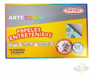 BLOCK ARTEL PAPEL ENTRETENIDO