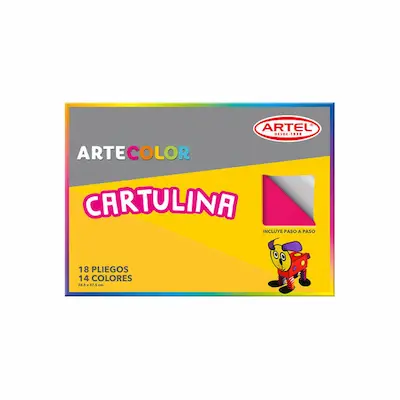 BLOCK ARTEL CARTULINA 18 HJS
