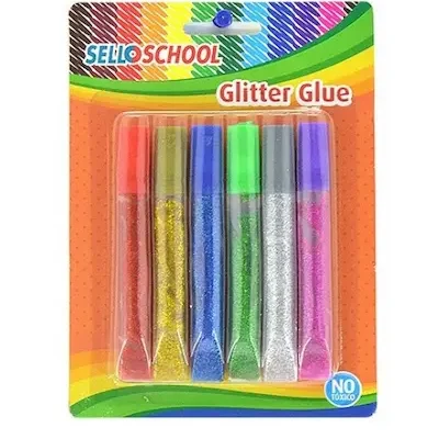 GLITTER DISPLAY 6 SELLOSCHOOL