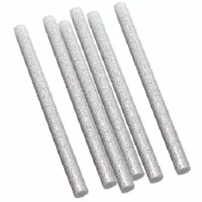 SILICONA BARRA ESCARCHA PLATEADO