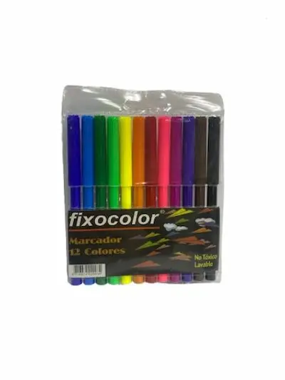 LAPIZ SCRIPTO FIXO 12 COLOR