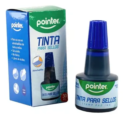 TINTA TAMPON POINTER AZUL