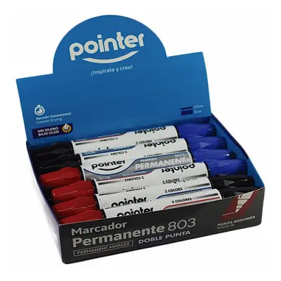 PLUMON PERMANENTE DOBLE COLOR POINTER