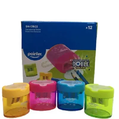 SACAPUNTA C/DEPOSITO POINTER DOBLE OVALADO/REDONDO