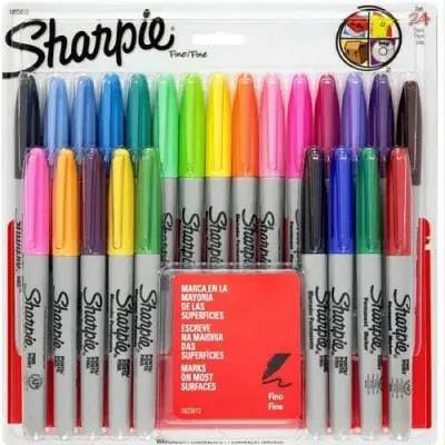 MARCADOR SHARPIE COLORES X24