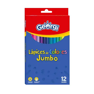 LAPIZ COLOR GEORGI JUMBO