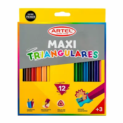 LAPIZ COLOR ARTEL 12 MAXI