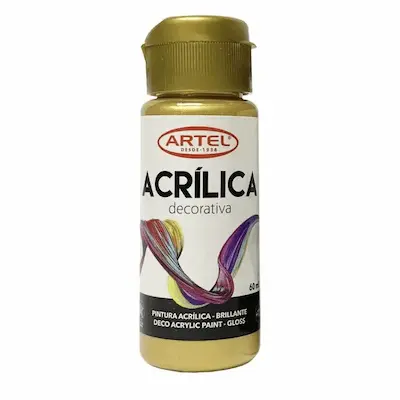 ACRILICO ARTEL 60ML METALICO