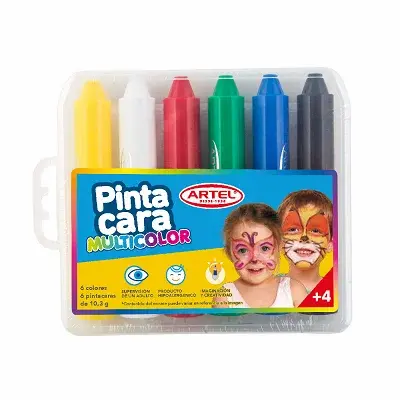 PINTURA CARA ARTEL 6 COLORES