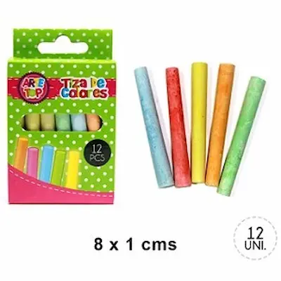 TIZA COLOR ARTE TOP 12 UNID