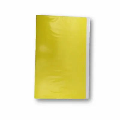 CARPETA CON ACCOCLIP - AMARILLO