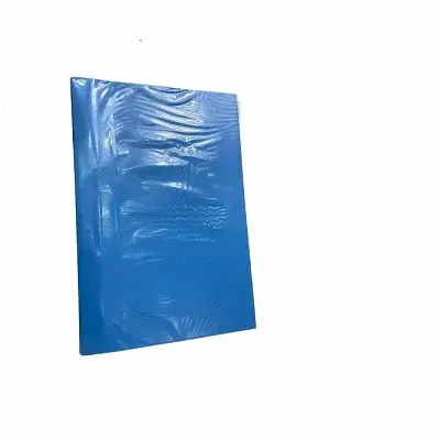 CARPETA CON ACCOCLIP - CELESTE