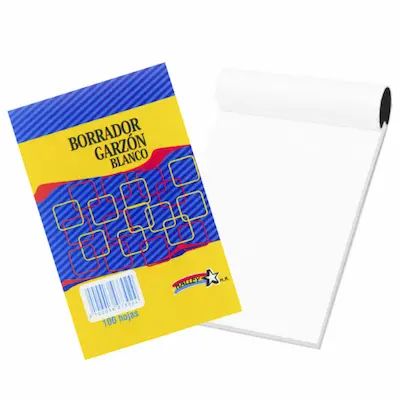 BORRADOR GARZON BLANCO