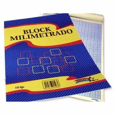 BLOCK MILIMETRADO OFICIO 10 HJS.