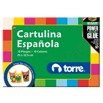 BLOCK TORRE CARTULINA ESPAÑOLA