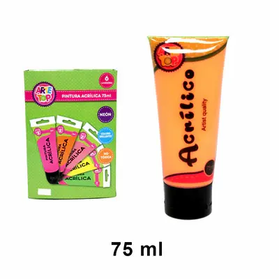 ACRILICO ARTE TOP 75ML NEON