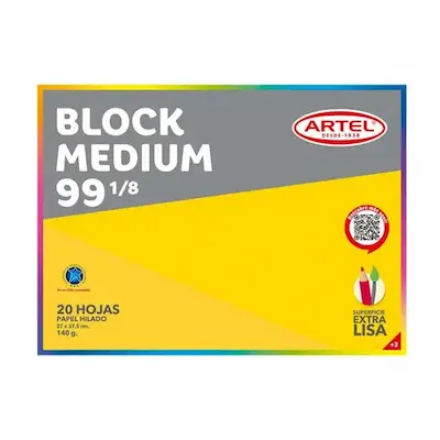 BLOCK MEDIUM 99 1/8 ARTEL