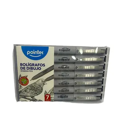 TIRALINEAS POINTER SET 7 UNID