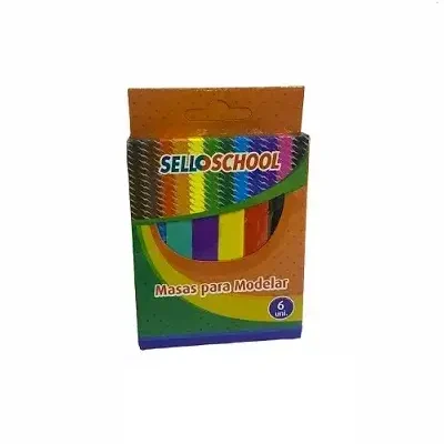 PLASTICINA ADIOFICE REDONDA 6 COLOR