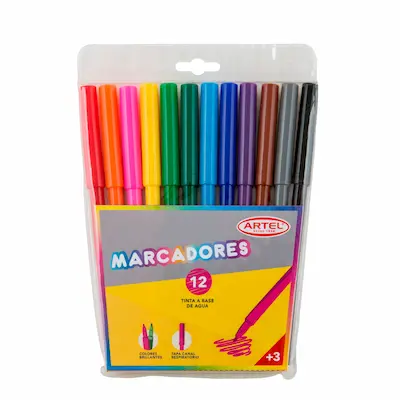 LAPIZ SCRIPTO ARTEL 12 COL.