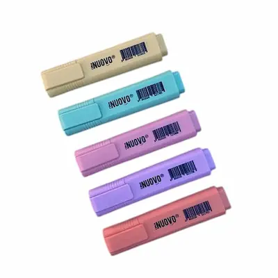 DESTACADOR PASTEL NUOVO GRUESO