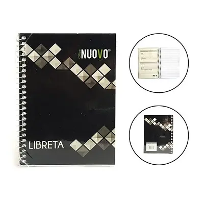 LIBRETA ESPIRAL NOUVO 60 HJS CHICA