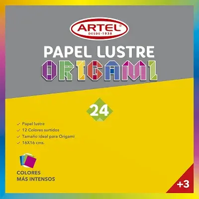 PAPEL LUSTRE 16X16 ARTEL
