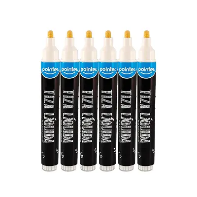 PLUMON TIZA BLANCO POINTER 6 UNID