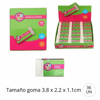 GOMA MIGA ARTE TOP CHICA