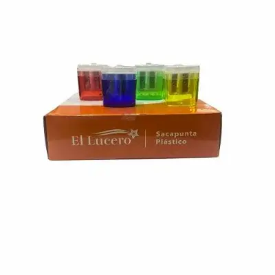 SACAPUNTA DOBLE CON DEPOSITO LUCERO