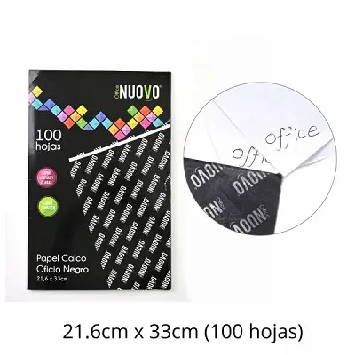 CALCO NEGRO NUOVO 100 UN