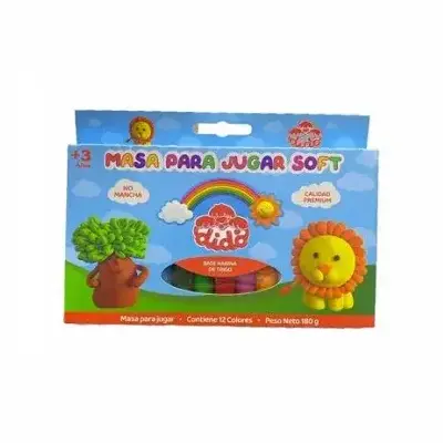 MASA PARA MOLDELAR DIDO 12 COL