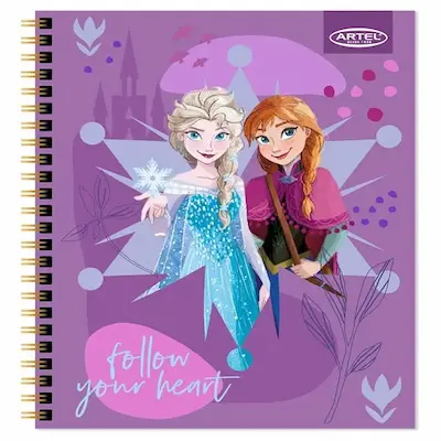 CUADERNO UNIVERSITARIO ARTEL 7M FROZEN