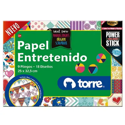 BLOCK TORRE PAPEL ENTRETENIDO