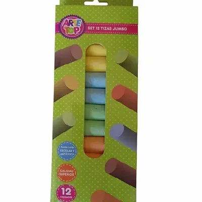 TIZA JUMBO ARTE TOP 12 UNID