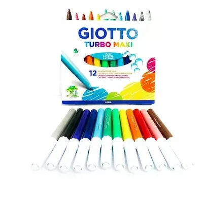MARCADOR JUMBO GIOTTO TURBO 12 COL