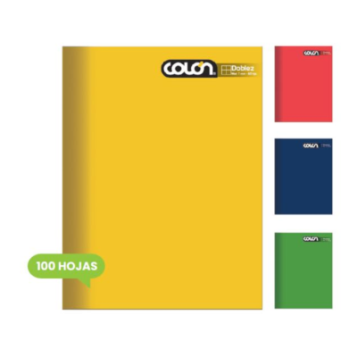 CUADERNO DOBLEZ COLON 100HJS