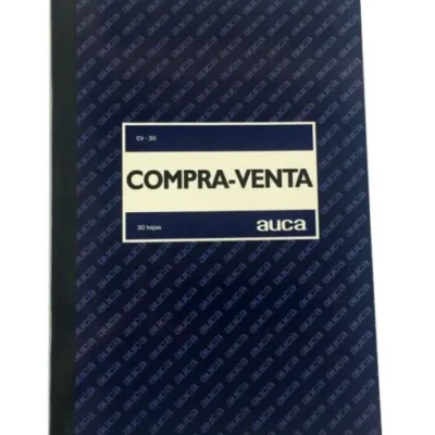 LIBRO COMPRA-VENTA AUCA 30 HJS