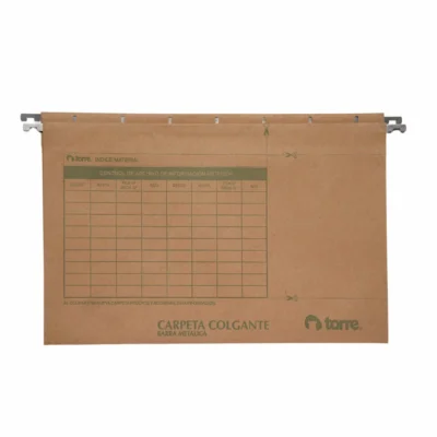 CARPETA COLGANTE B/METAL TORRE